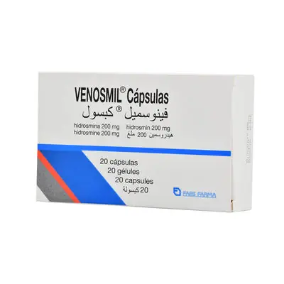 Venosmil 200 mg cápsulas x 20 unidades