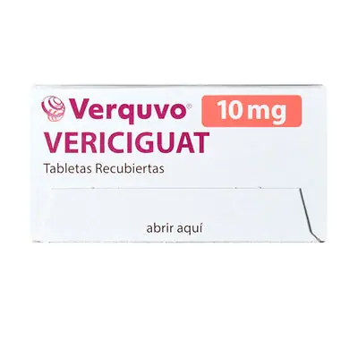 Verquvo 10 mg tabletas, caja x 28 unidades