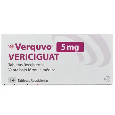 Verquvo 5 mg tabletas x 14 unidades