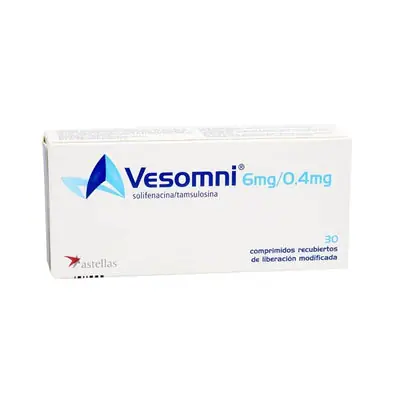 Vesomni tabletas, caja x 30 unidades