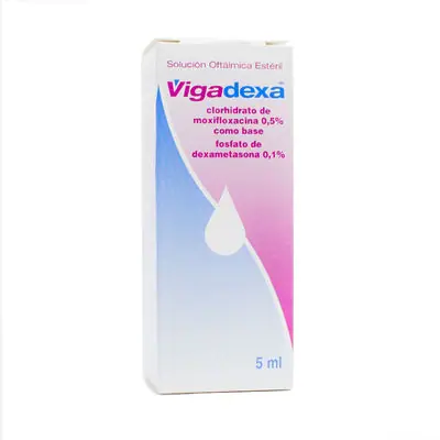 Vigadexa gotas oftálmicas, frasco 5 ml