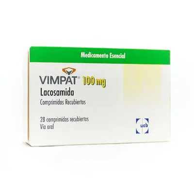 Vimpat comprimidos 100 mg, caja x 28 comprimidos