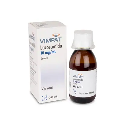 Vimpat jarabe 10 mg/ml, frasco de 200 ml