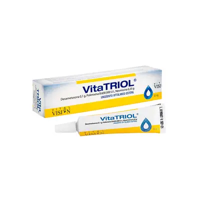 Vitatriol Vitalis ungüento oftálmico, tubo 3,5 g