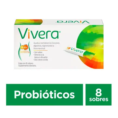 Vivera sobres caja x 8 unidades