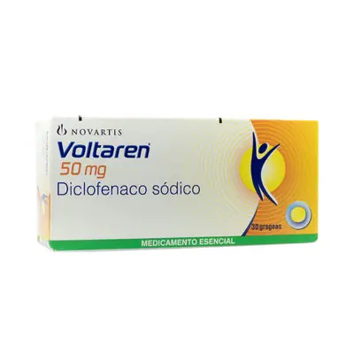 Voltaren Grageas 50 mg Caja x 30 Unidades