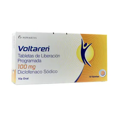 Voltaren Retard Grageas 100 mg Caja x 10 Unidades