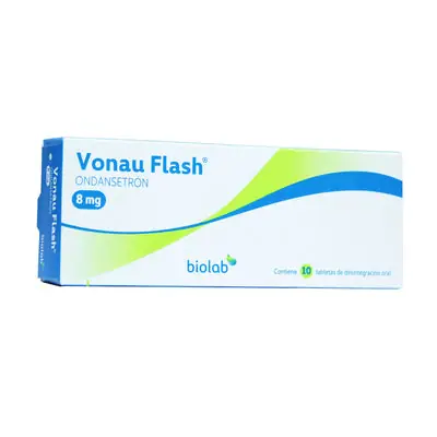 Vonau Flash tabletas orodispersables 8 mg caja x 10 unidades