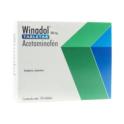 Winadol tabletas 500 mg caja x 100 unidades