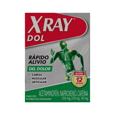 X-Ray Dol caja x 12 tabletas