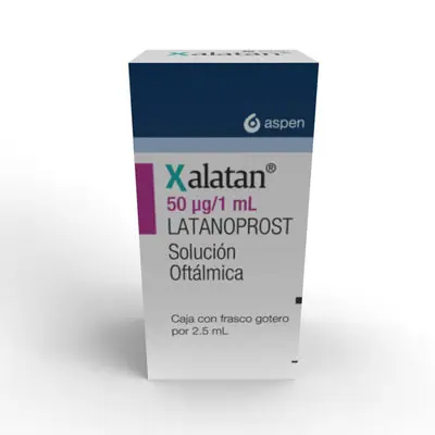 Xalatan 0.05 mg/ml gotas oftálmicas, frasco de 2.5 ml