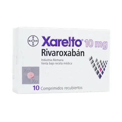 Xarelto 10 mg comprimidos x 10 unidades