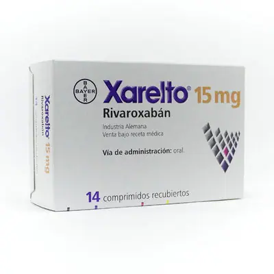 Xarelto 15 mg comprimidos x 14 unidades