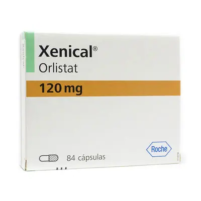 Xenical cápsulas 120 mg, caja x 84 cápsulas