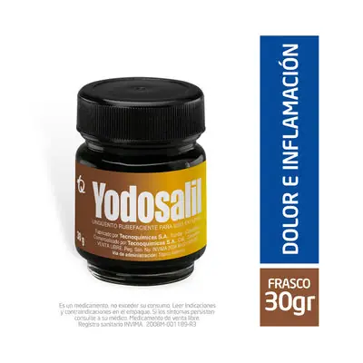 Yodosalil ungüento pote 30 g