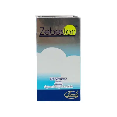 Zebesten gotas oftálmicas 0.09 % frasco 5 ml