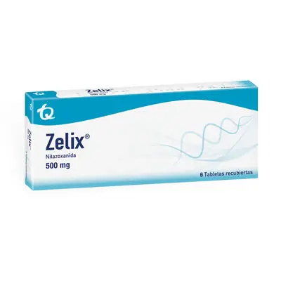 Zelix tabletas recubiertas 500 mg caja x 6 unidades