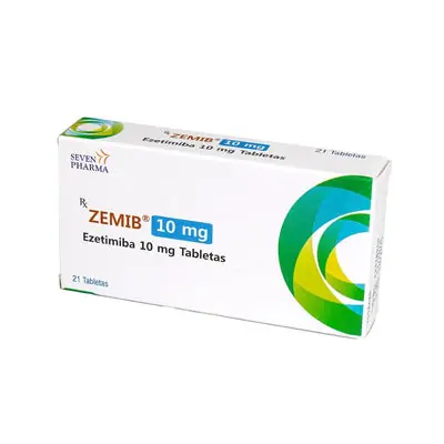 Zemib (ezetimiba) tabletas 10 mg caja x 21 unidades