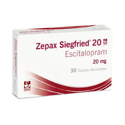 Zepax tabletas 20 mg caja x 30 unidades