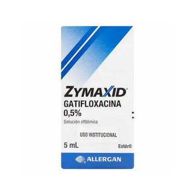 Zymaxid 0,5 % solución oftálmica en gotas, frasco gotero de 5 ml