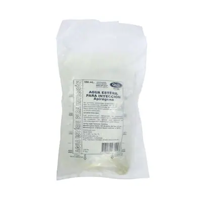 Agua Estéril Quibi bolsa 500 ml