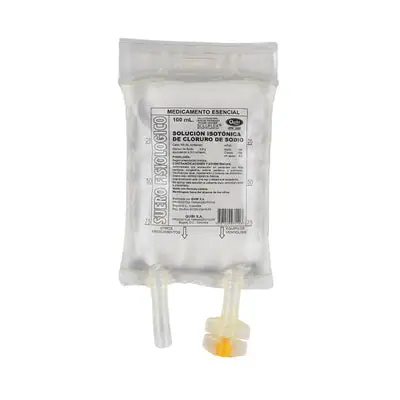Suero Fisiológico Quibi bolsa 100 ml