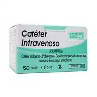 Catéter IV 20G tipo lapicero x 10 unidades