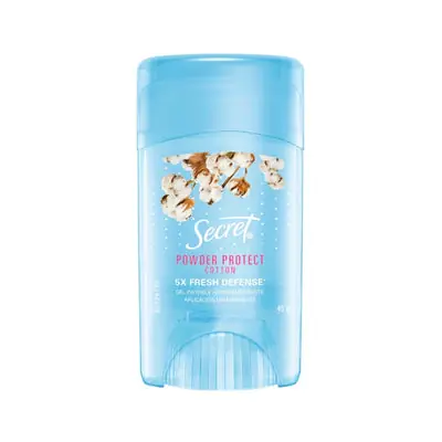Desodorante en gel Secret Mujer aroma Algodón, 45 g