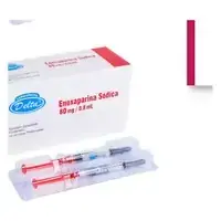 Enoxaparina Sódica 80 mg/0,8 ml solución inyectable, caja x 10 jeringas prellenadas