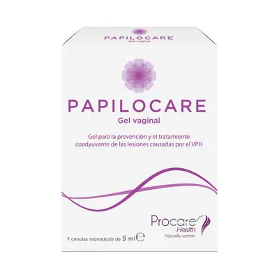Papilocare Gel Vaginal 5 ml, caja x 7 aplicadores