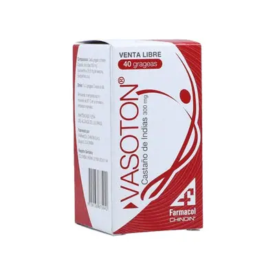 Vasoton tabletas, caja x 40 unidades