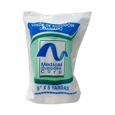 Venda de Algodón 5 x 5 Yardas Medical Supplies