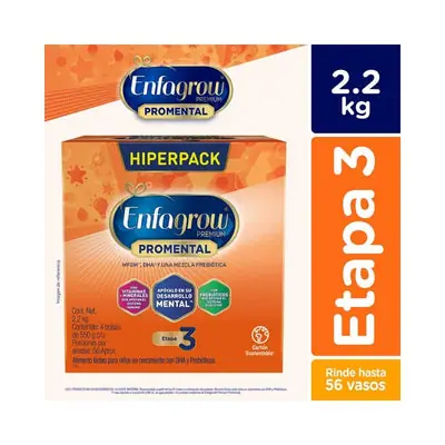 Enfagrow Premium Promental Etapa 3 caja x 2200 g
