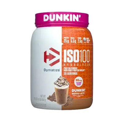 Iso 100 Dunkin Mocha Latte, pote 650 g
