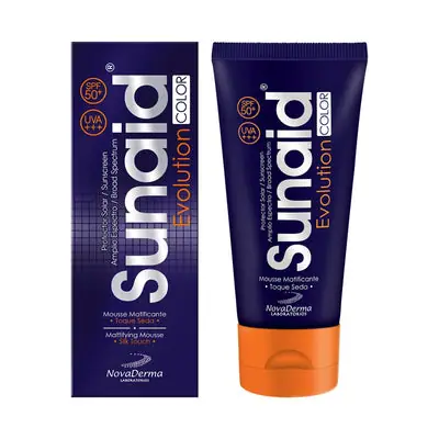 Sunaid Evolution Color SPF 50+ caja de 40 g