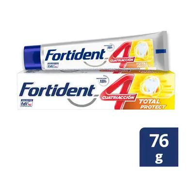 Crema dental Fortident Total Protect tubo 76 g