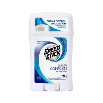 Desodorante Speed Stick Clinical en barra, 47 g