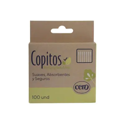 Copitos Ecológicos Cero, caja x 100 unidades