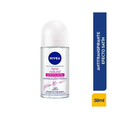 Desodorante Nivea Aclarante Efecto Satin Roll On 50 ml