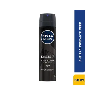 Desodorante Nivea Men Deep Aerosol 150 ml