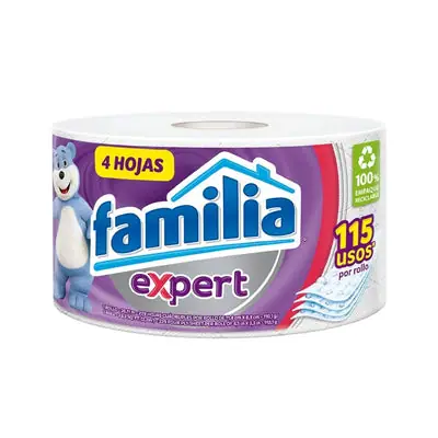 Papel Higiénico Familia Expert Rollo x 1 Unidad