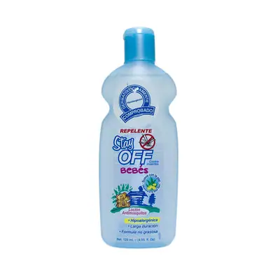 Repelente Stay Off Bebé, frasco de 120 ml