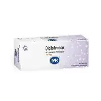 Diclofenaco 100 mg retard caja x 20 cápsulas AG