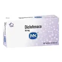Diclofenaco 50 mg x 20 tabletas